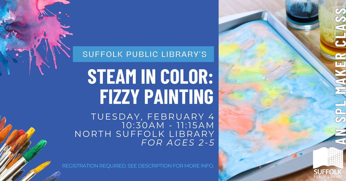 STEAM in Color: Fizzy Painting