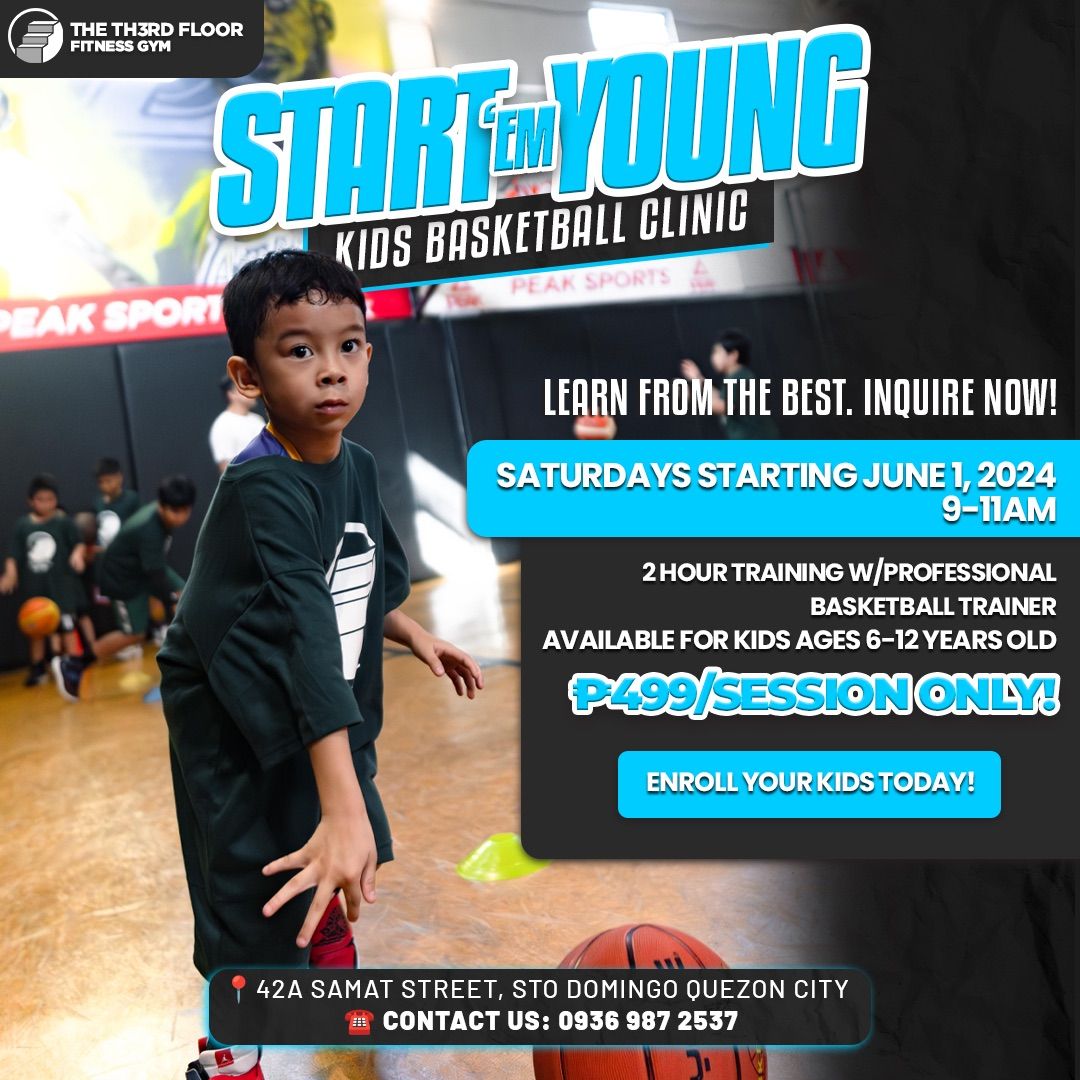 START \u2018EM YOUNG KIDS BASKETBALL CLINIC 