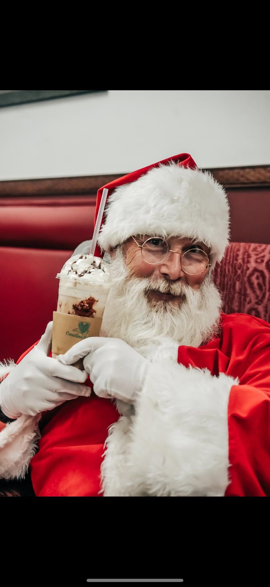 SANTA @ CAROLINA COFFEE \ud83c\udf85\u2615\ufe0f