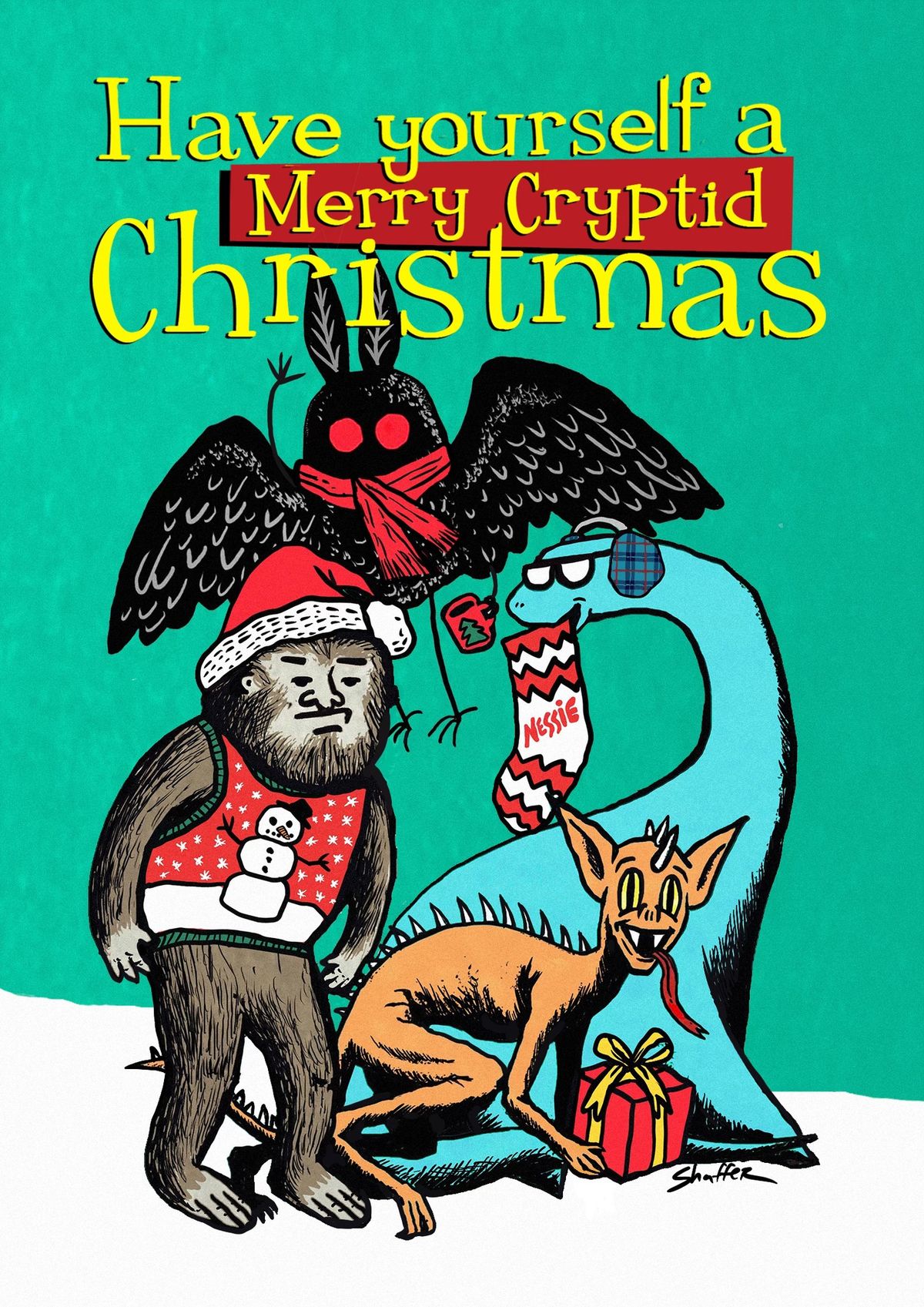 Kids' Cryptid Christmas Party and Book Signing