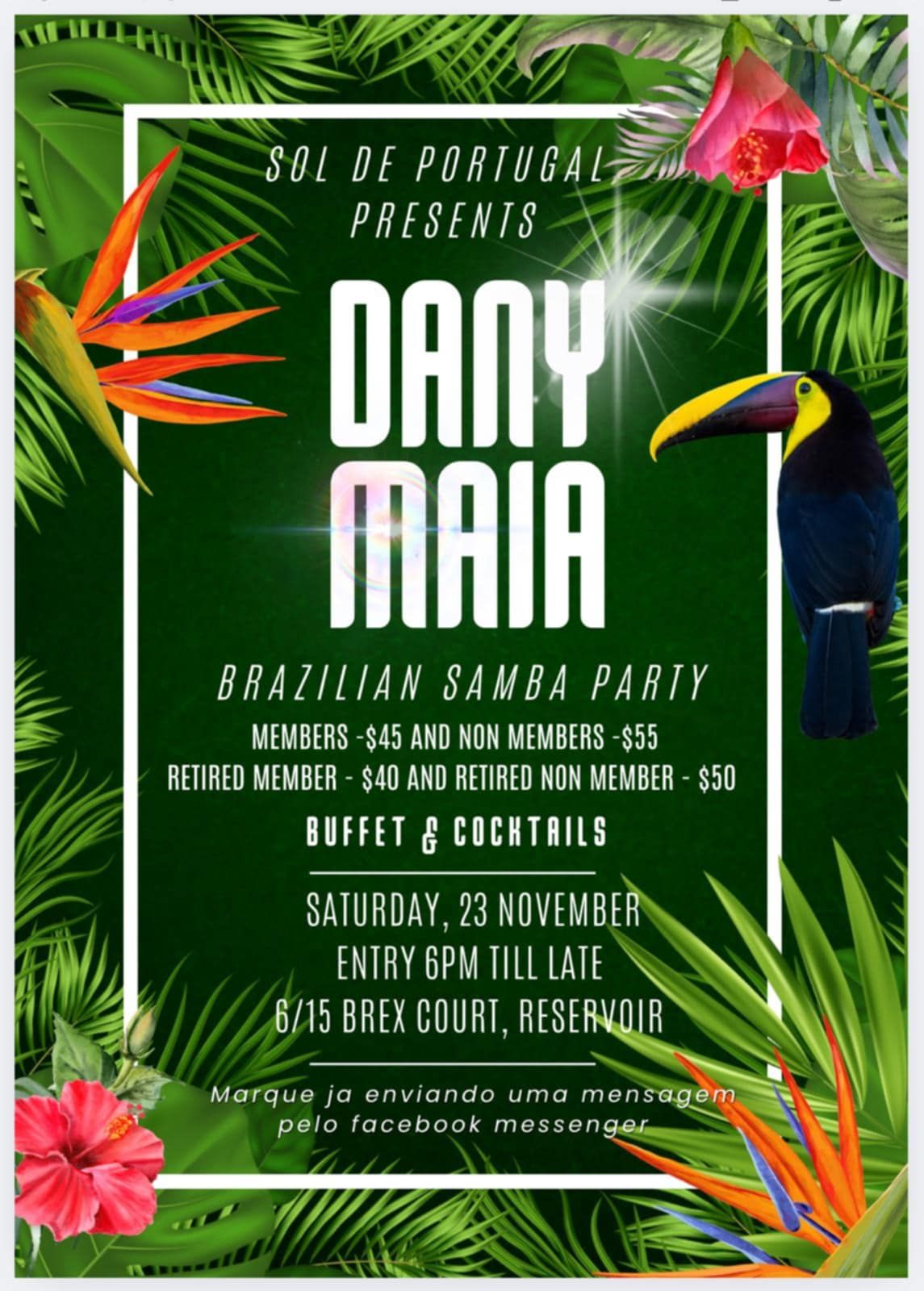 Brazilian Samba Party with Dany Maia