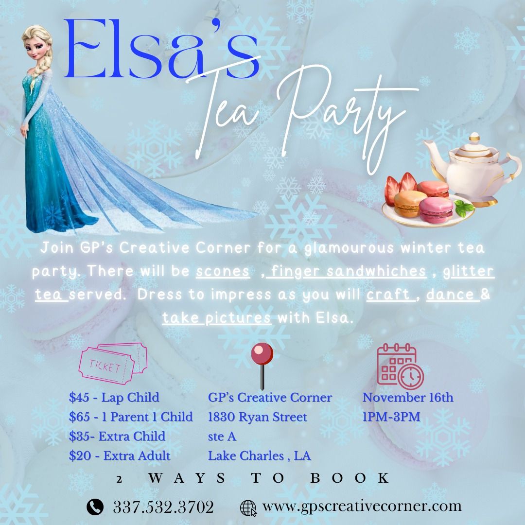 Elsa Tea Party 