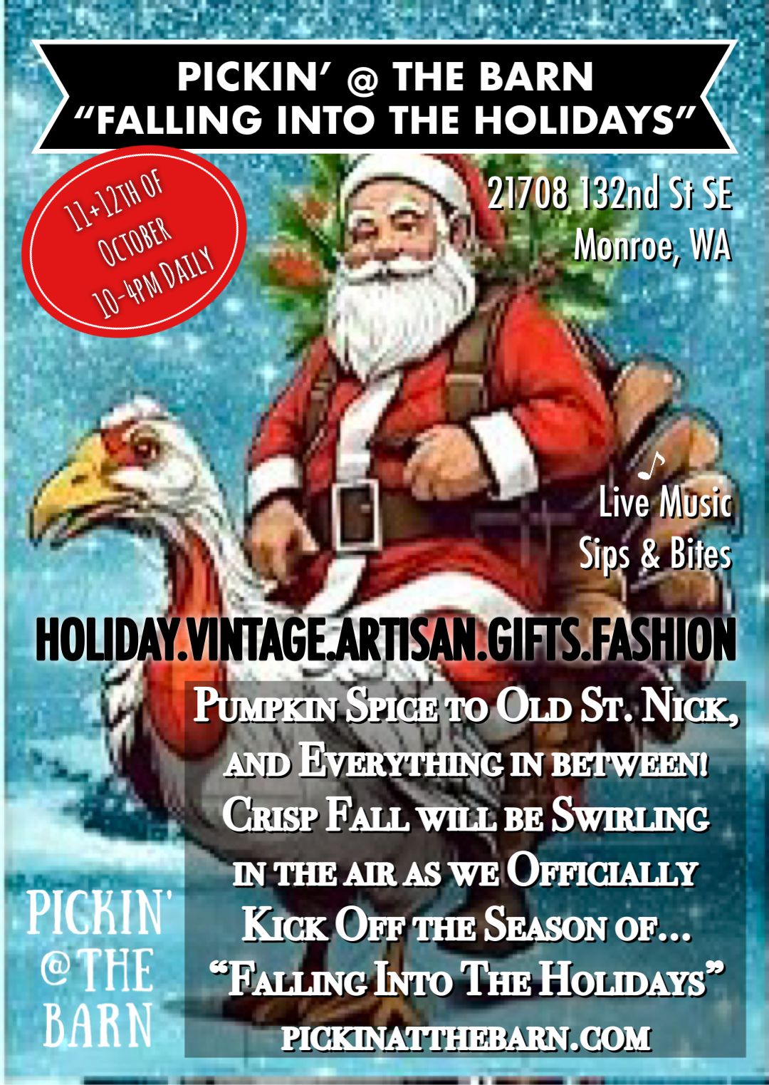 Falling Into The Holidays Vintage Market