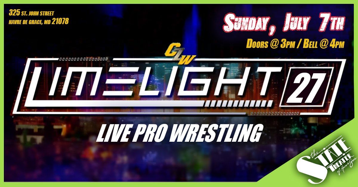 CZW Limelight XXVII - Monthly Pro Wrestling