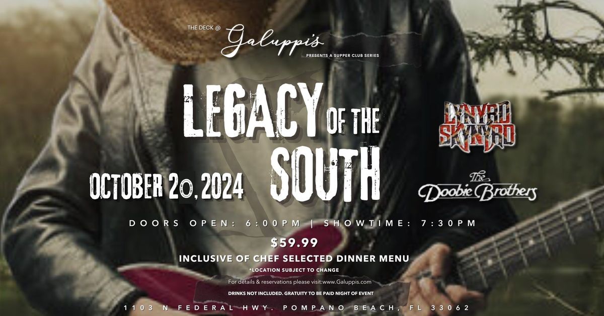 Legacy of the South (Doobie & Skynyrd) @ Galuppi's October 20