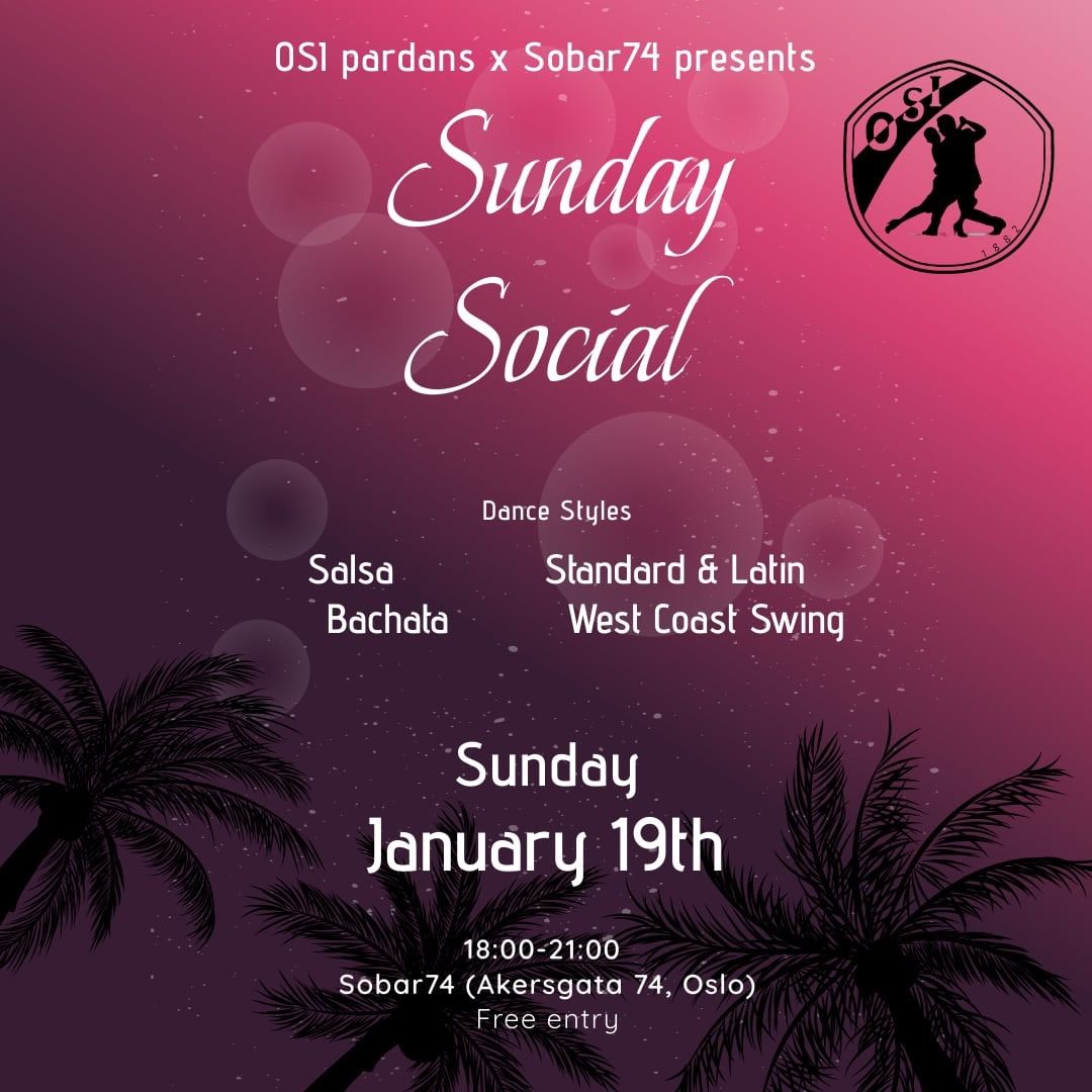 Sunday Social Dance