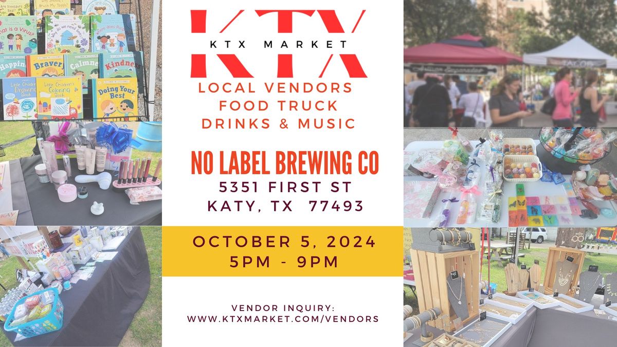 KTX Market @ No Label Brewing Co