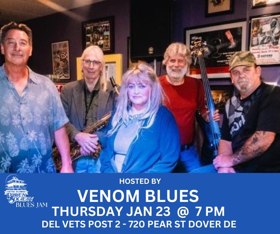 Venom Blues Hosts CDBS Open Blues Jam