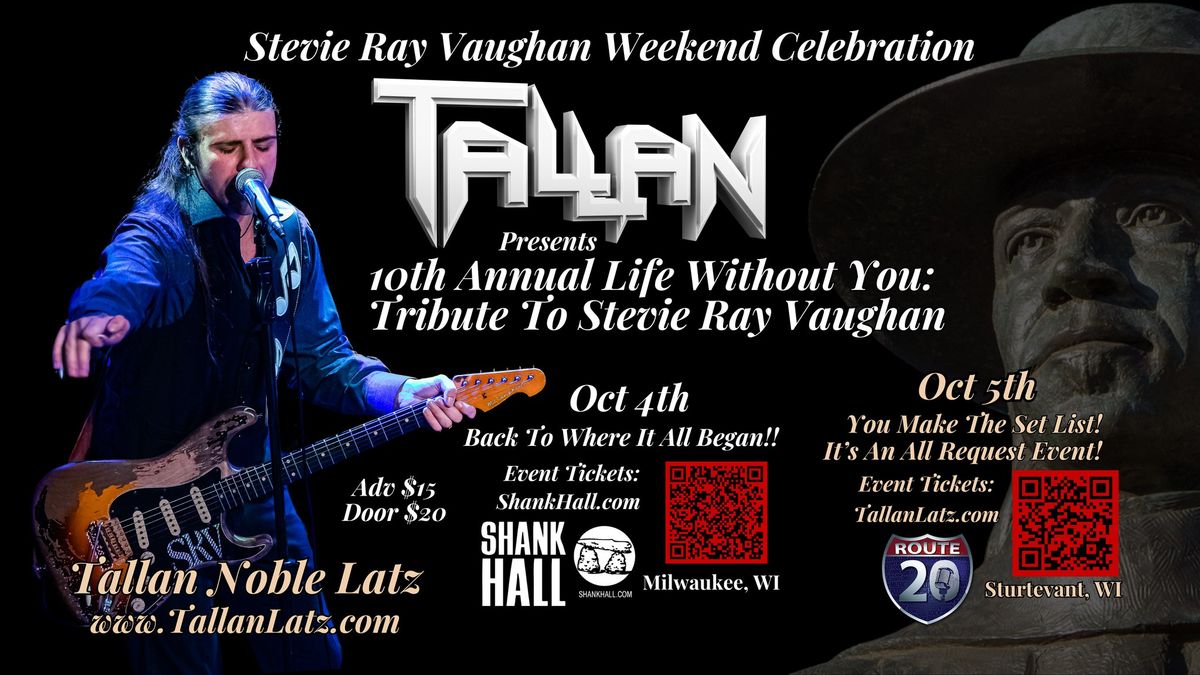 TALLAN's Stevie Ray Vaughan Weekend Celebration