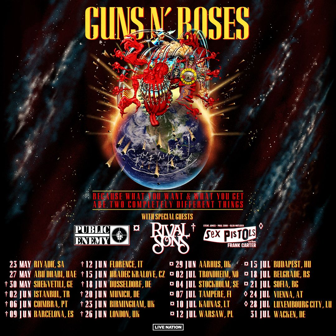 Guns N' Roses Barcelona Tickets