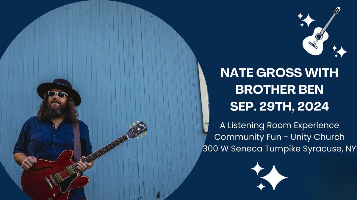 Nate Gross with Brother Ben