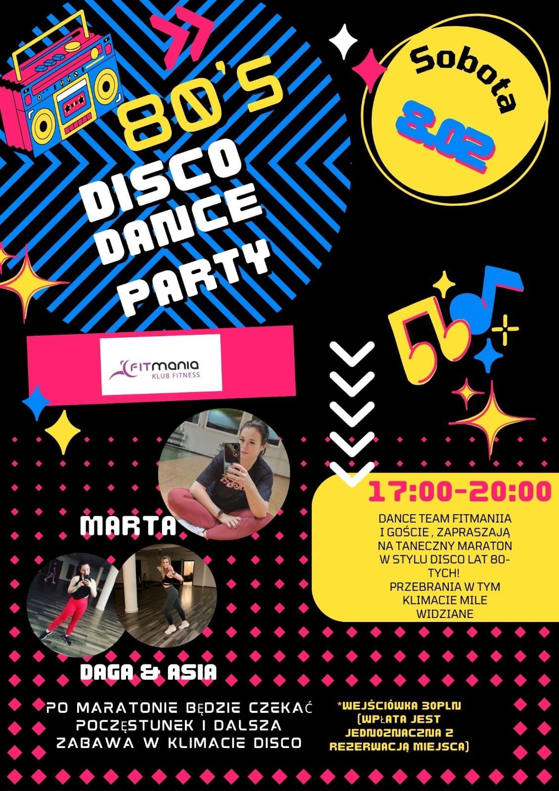 Maraton Disco Dance Party 80'S