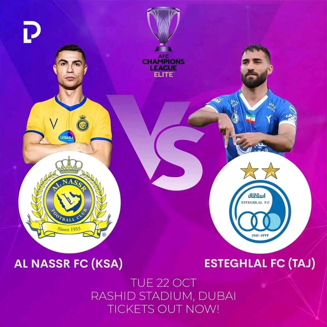 AFC Champions League Elite: Esteghlal vs Al Nassr