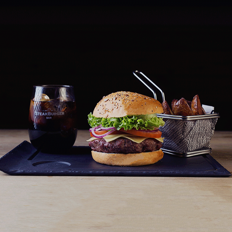 SteakBurger Atocha: men\u00fa con hamburguesa de 160g