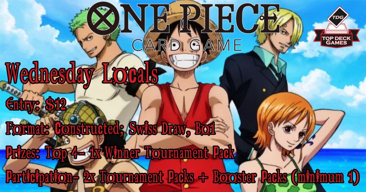 One Piece Wednesdays @ Top Deck