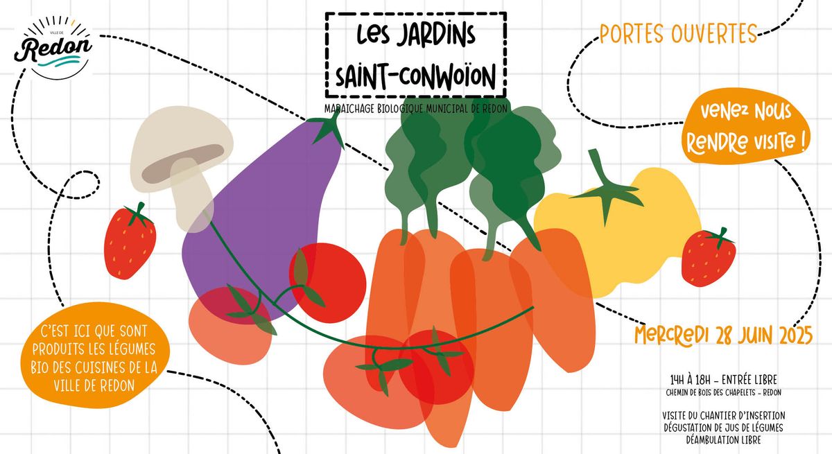 PORTES OUVERTES - LES JARDINS SAINT-CONWO\u00cfON