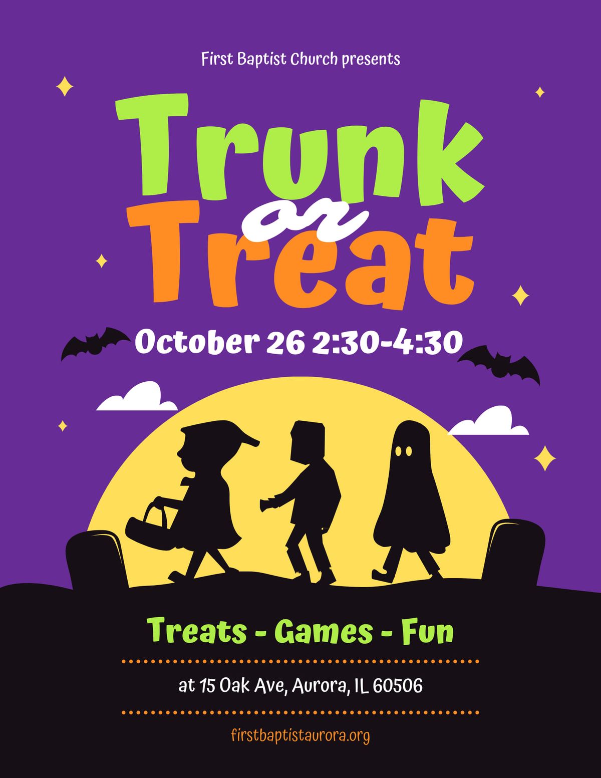 Trunk or Treat