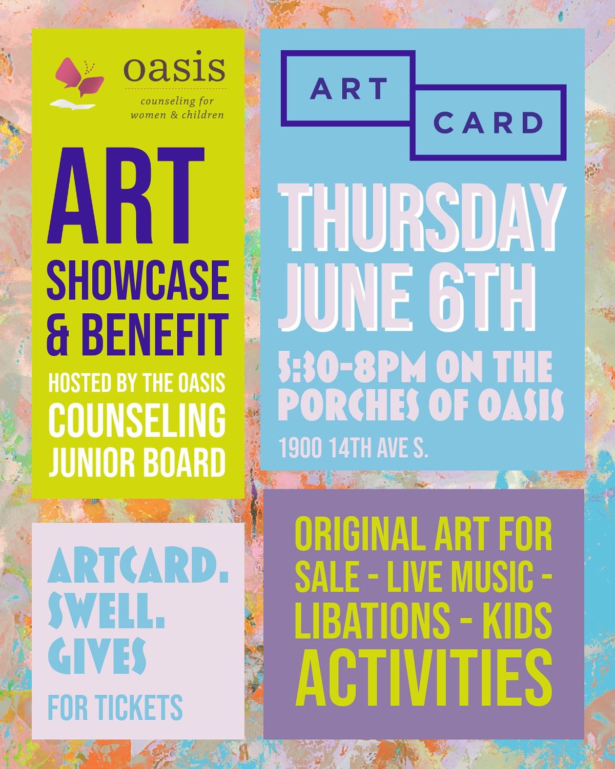 ArtCard Party and Fundraiser 