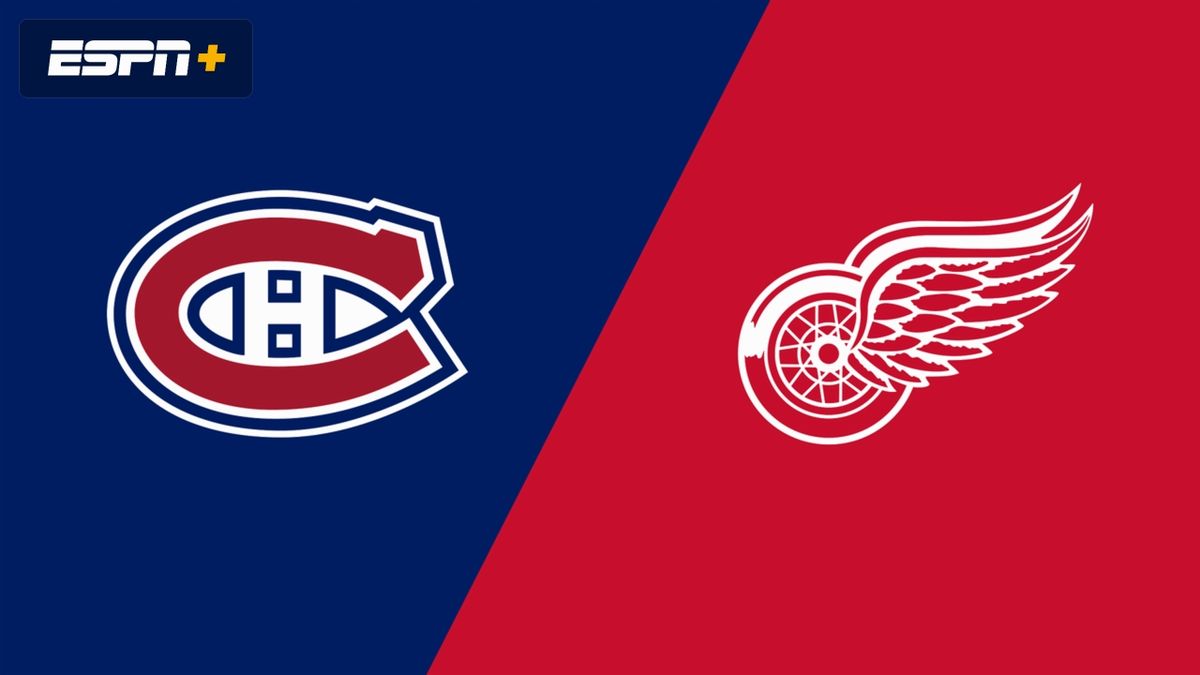 Detroit Red Wings at Montreal Canadiens