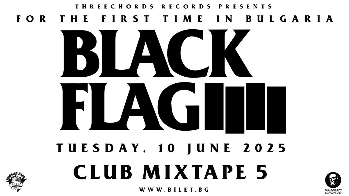 Black Flag Live in Sofia