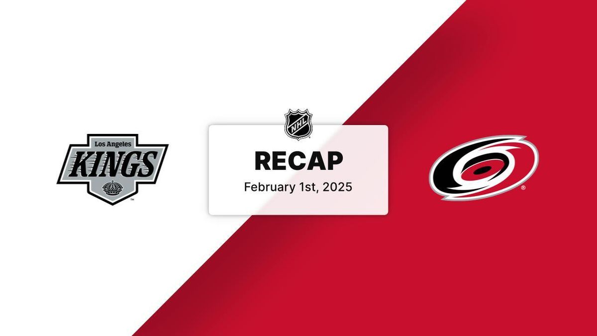 Los Angeles Kings vs. Carolina Hurricanes