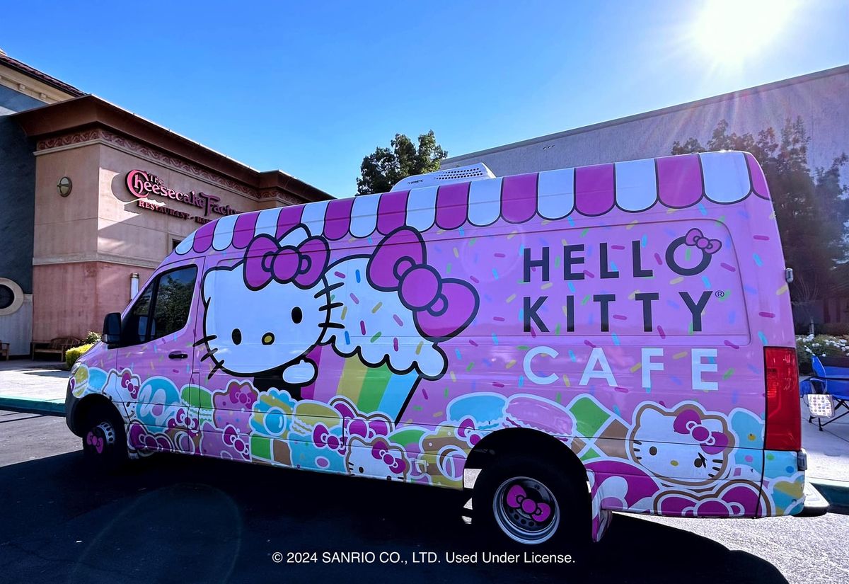 Hello Kitty Cafe Truck West - Pleasanton Appearance