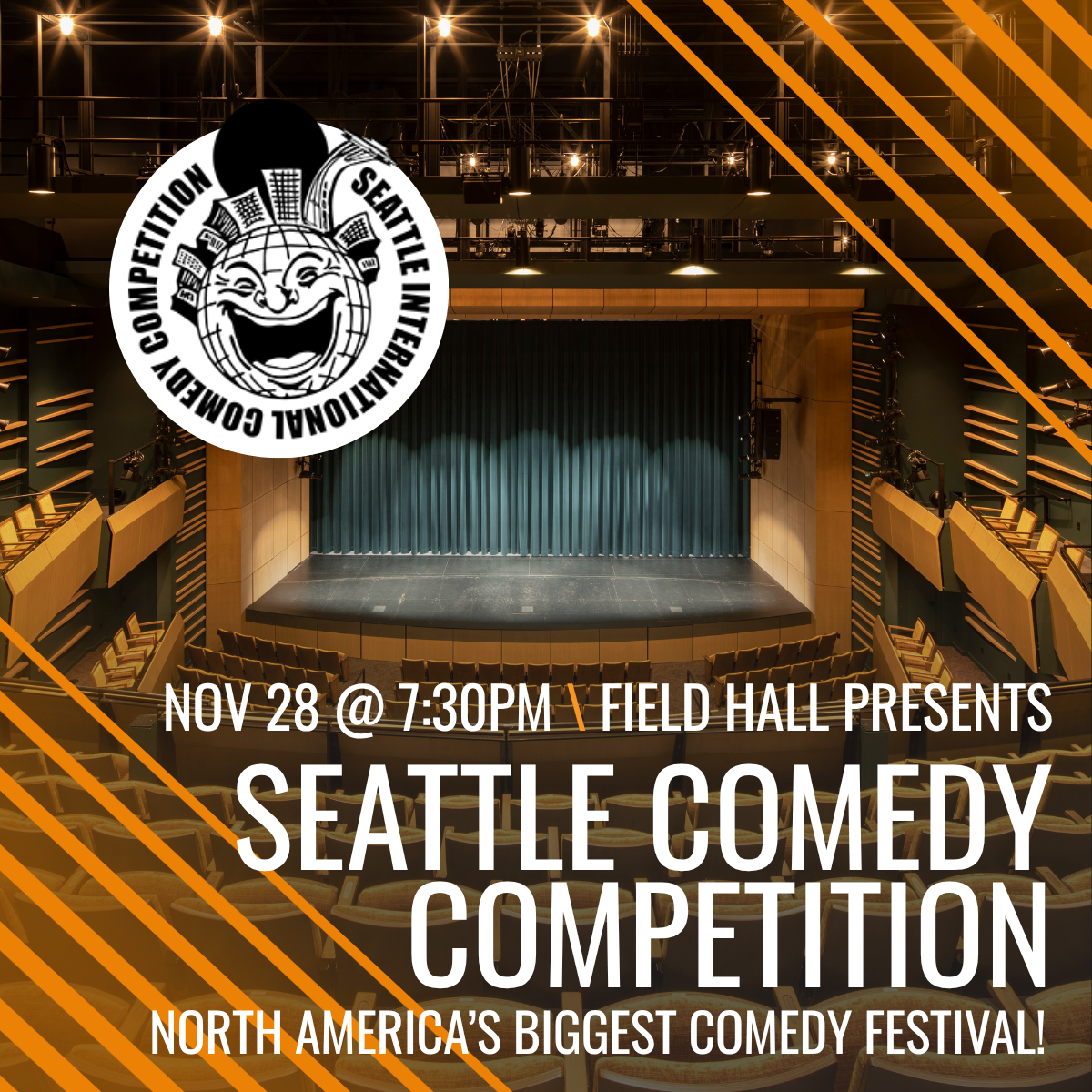 Seattle International Comedy Competition at Columbia Theatre - Longview