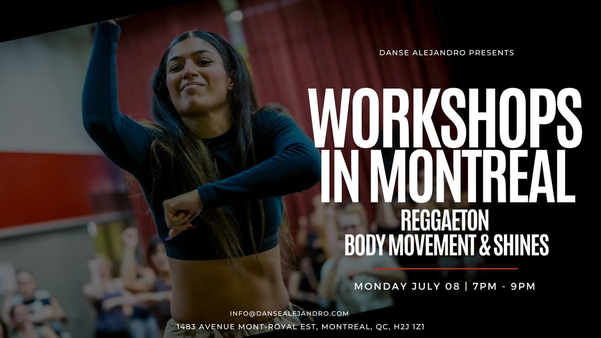 Workshops in Montreal - Danse Alejandro