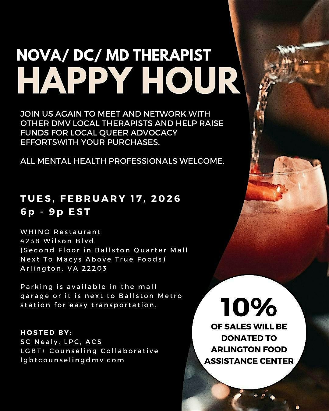 DMV Therapist Happy Hour