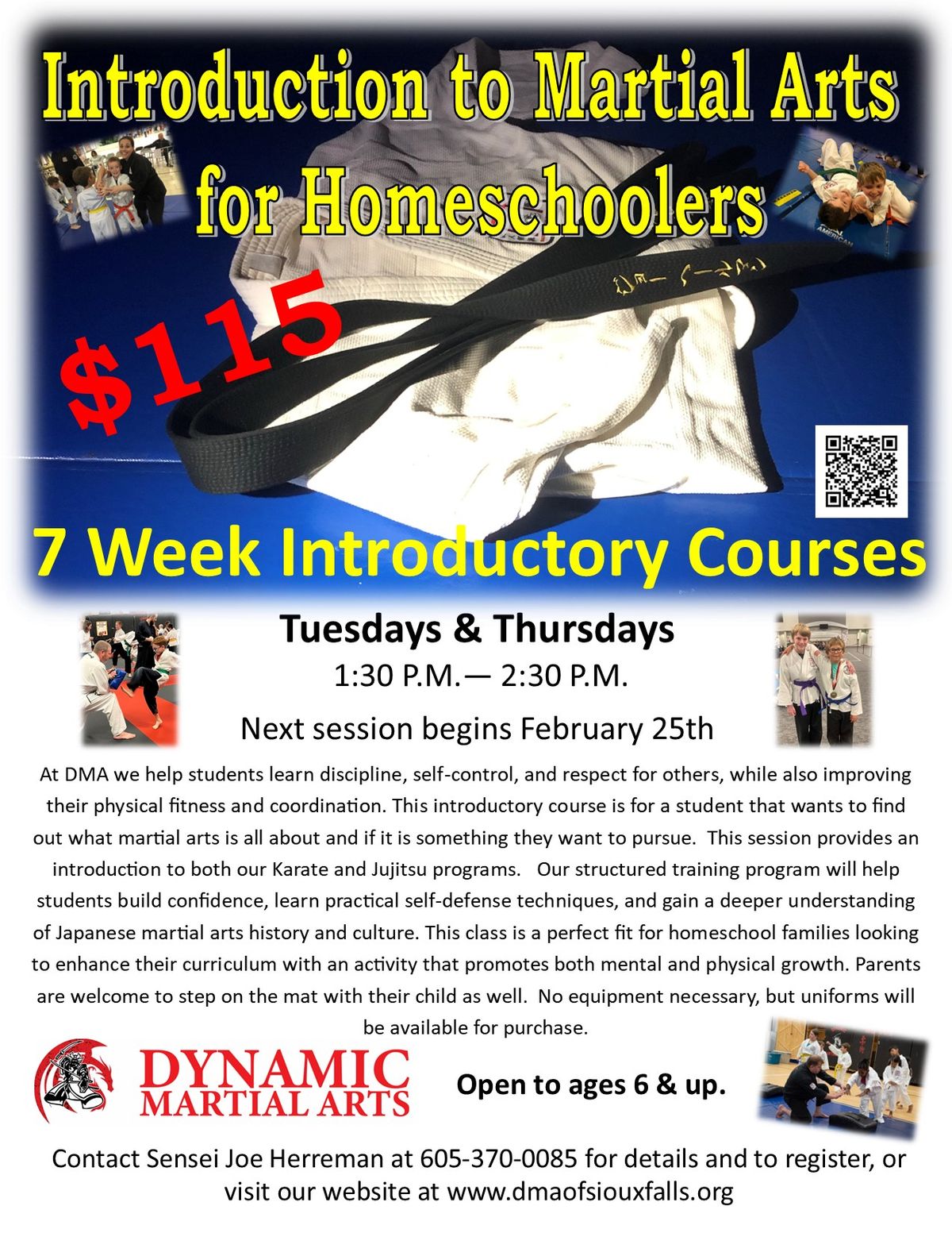 Martial Arts for Home Schoolers