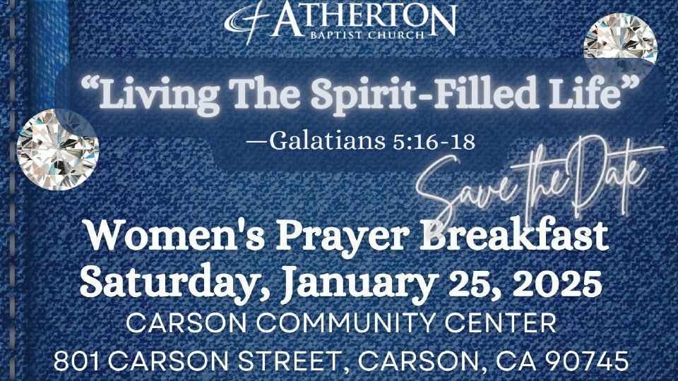 2025 ABC Women's Prayer Breakfast: Living The Spirit-Filled Life