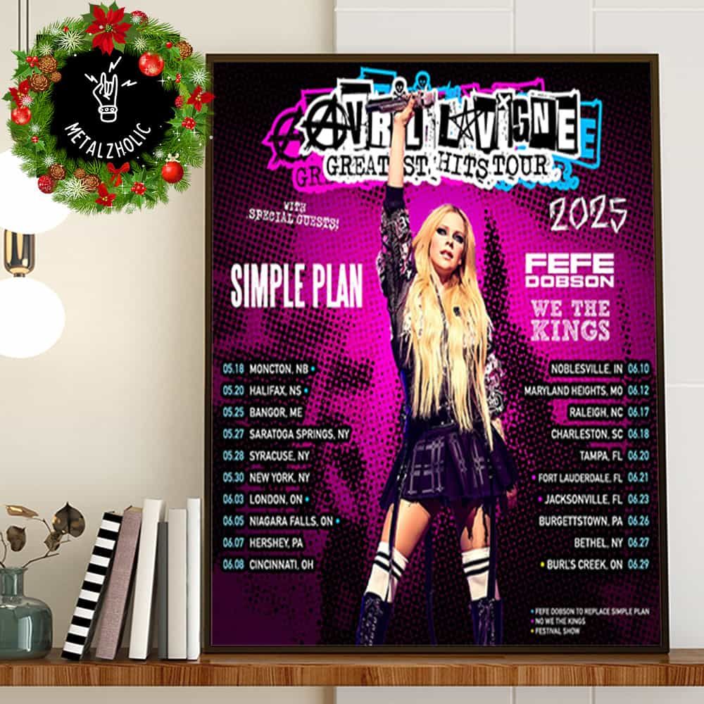 Avril Lavigne with Simple Plan and We The Kings