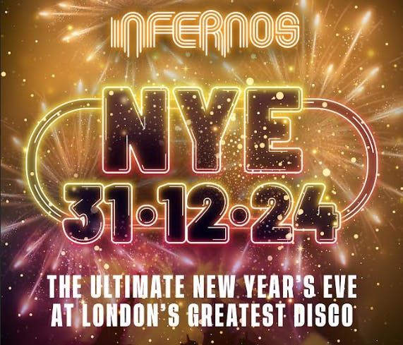 The ICONIC NYE Disco at Infernos Clapham \ud83c\udf89