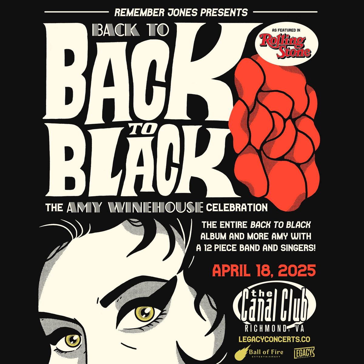 back to BACK TO BLACK: the Amy Winehouse Celebration