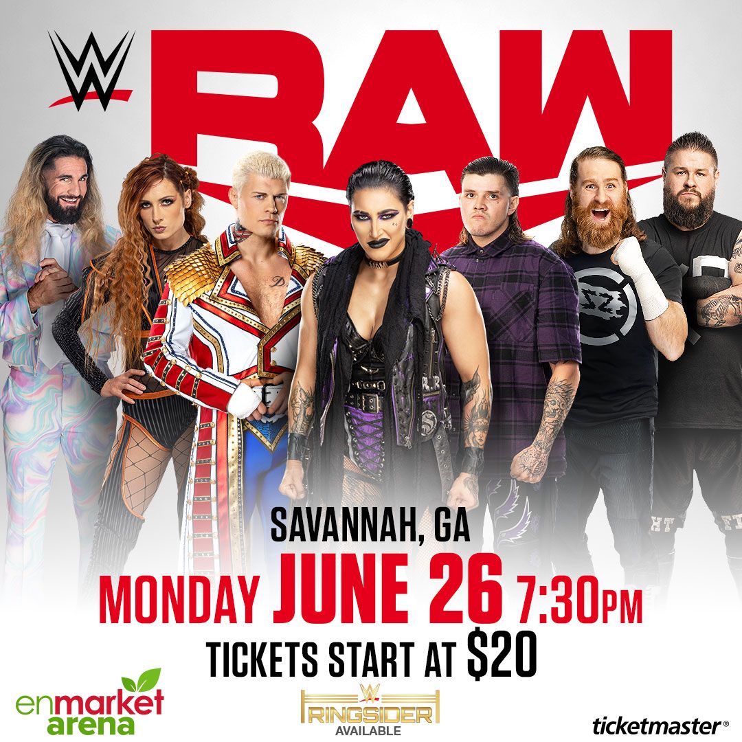 WWE Raw at Wells Fargo Center - PA