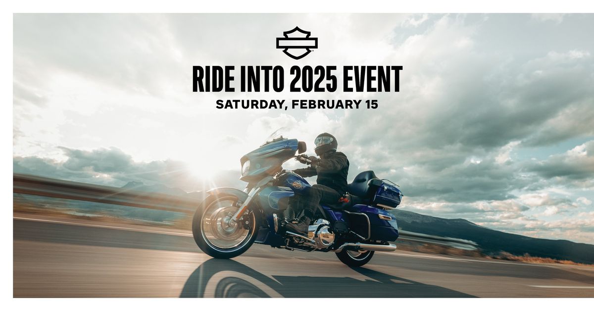 Ride into 2025 - new models, prizes, 1-day only Event