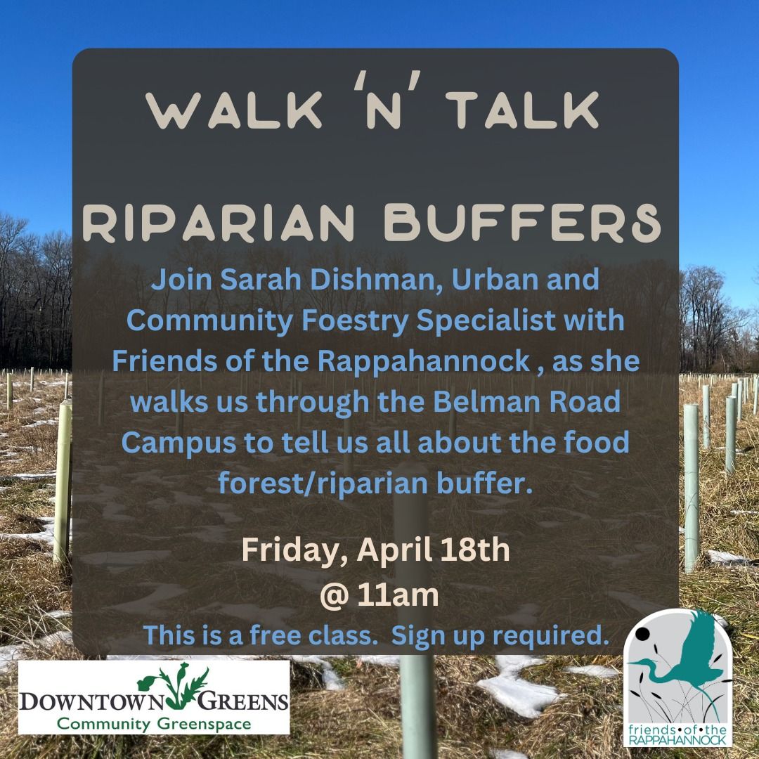 Walk 'n' Talk - Riparian Buffer