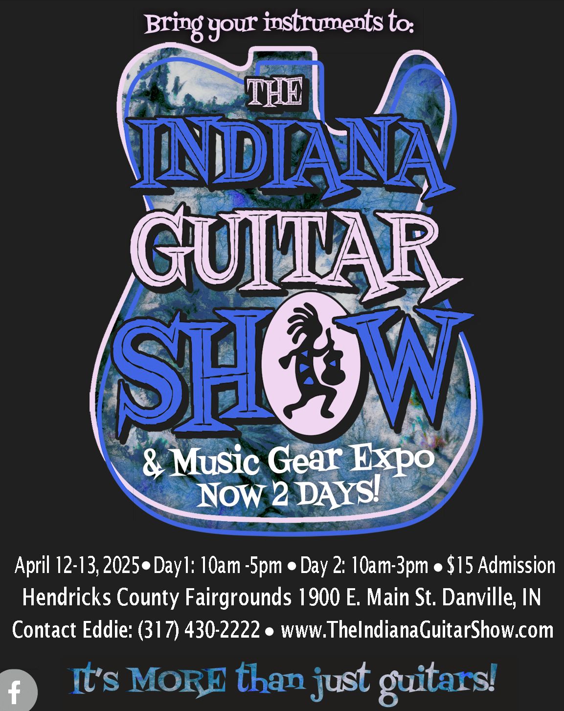 The Indiana Guitar Show      April 12\/13th, 2025 