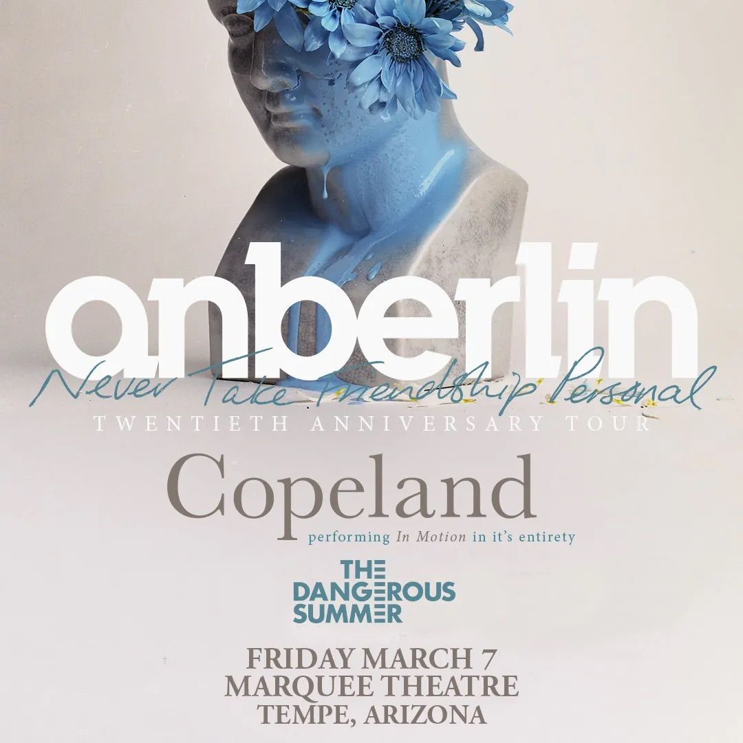 Anberlin w\/ Copeland