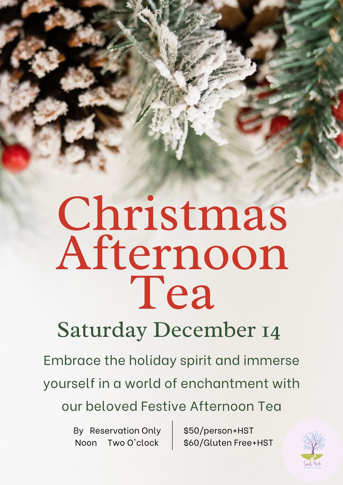 Christmas Afternoon Tea