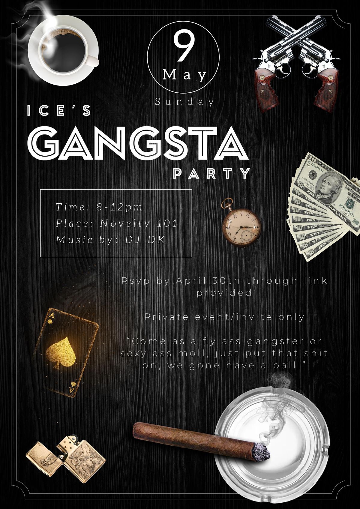 Ice S Gangsta Party Novelty At 101 Orlando 9 May To 10 May