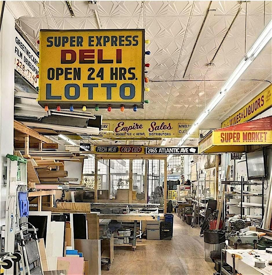 New York Sign Museum January 25th Tour 1:00pm