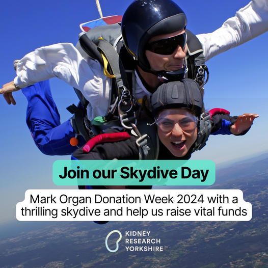 Organ Donation Week - Skydive Day