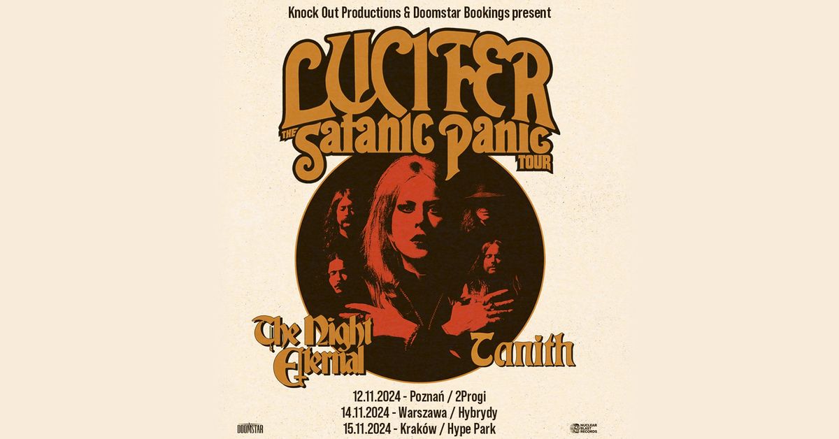 Lucifer + The Night Eternal, Tanith \/ 15 XI 2024 \/ Krak\u00f3w