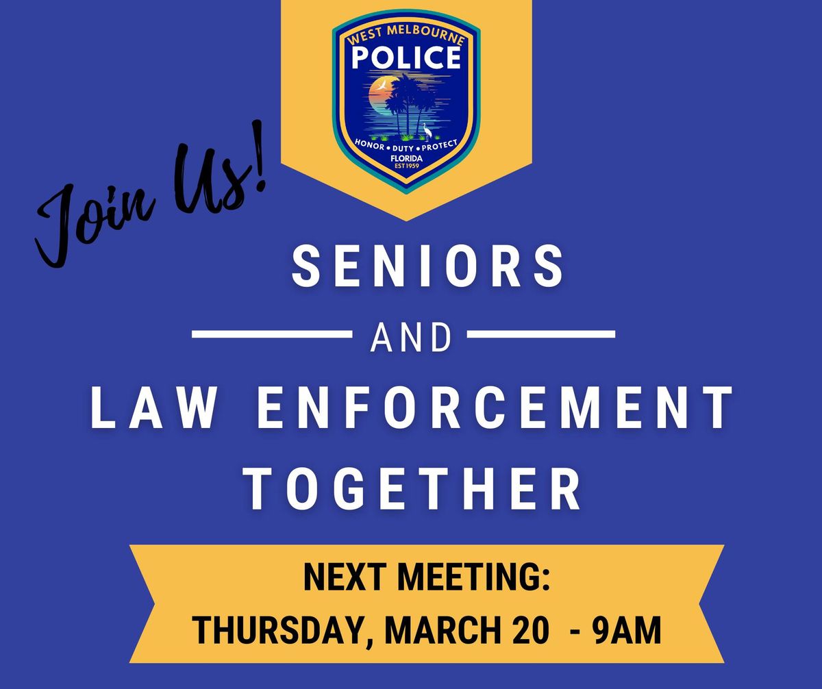 Seniors And Law enforcement Together