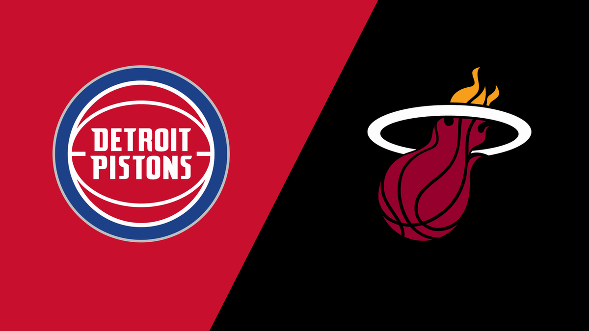 Detroit Pistons at Miami Heat at Kaseya Center