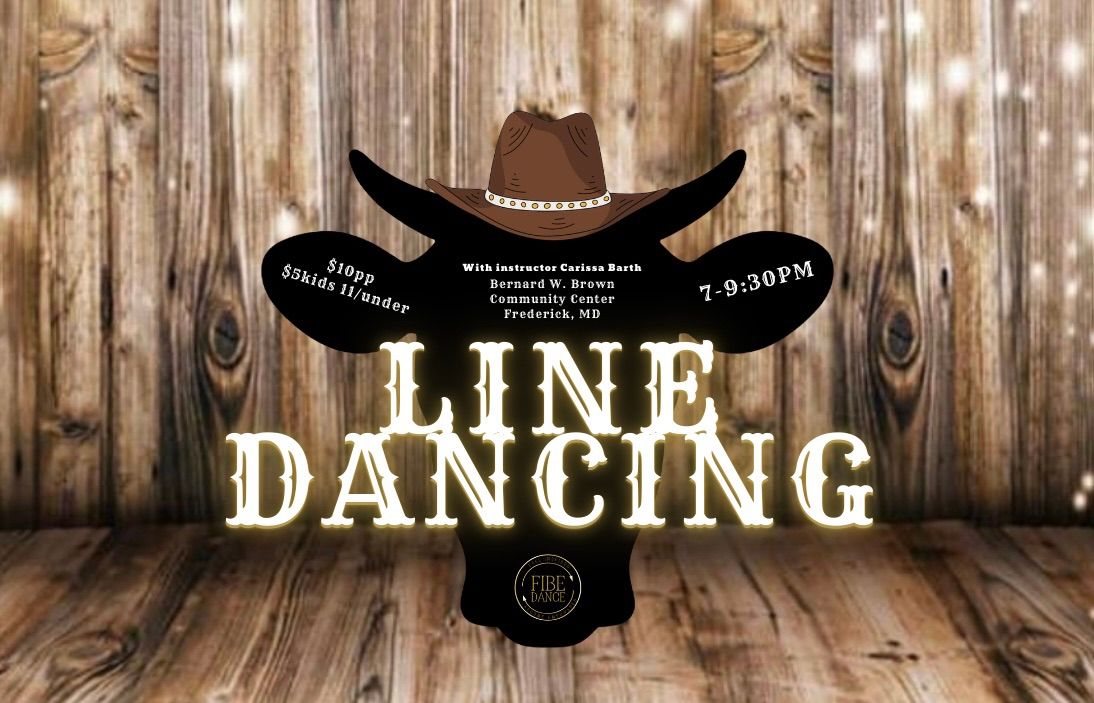 LINE DANCING IN FREDERICK, MD 7-9:30PM