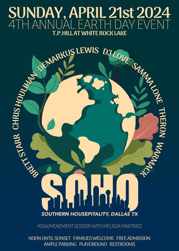 SOHO presents The 4th Annual Earth Day Event : TP Hill at WRL