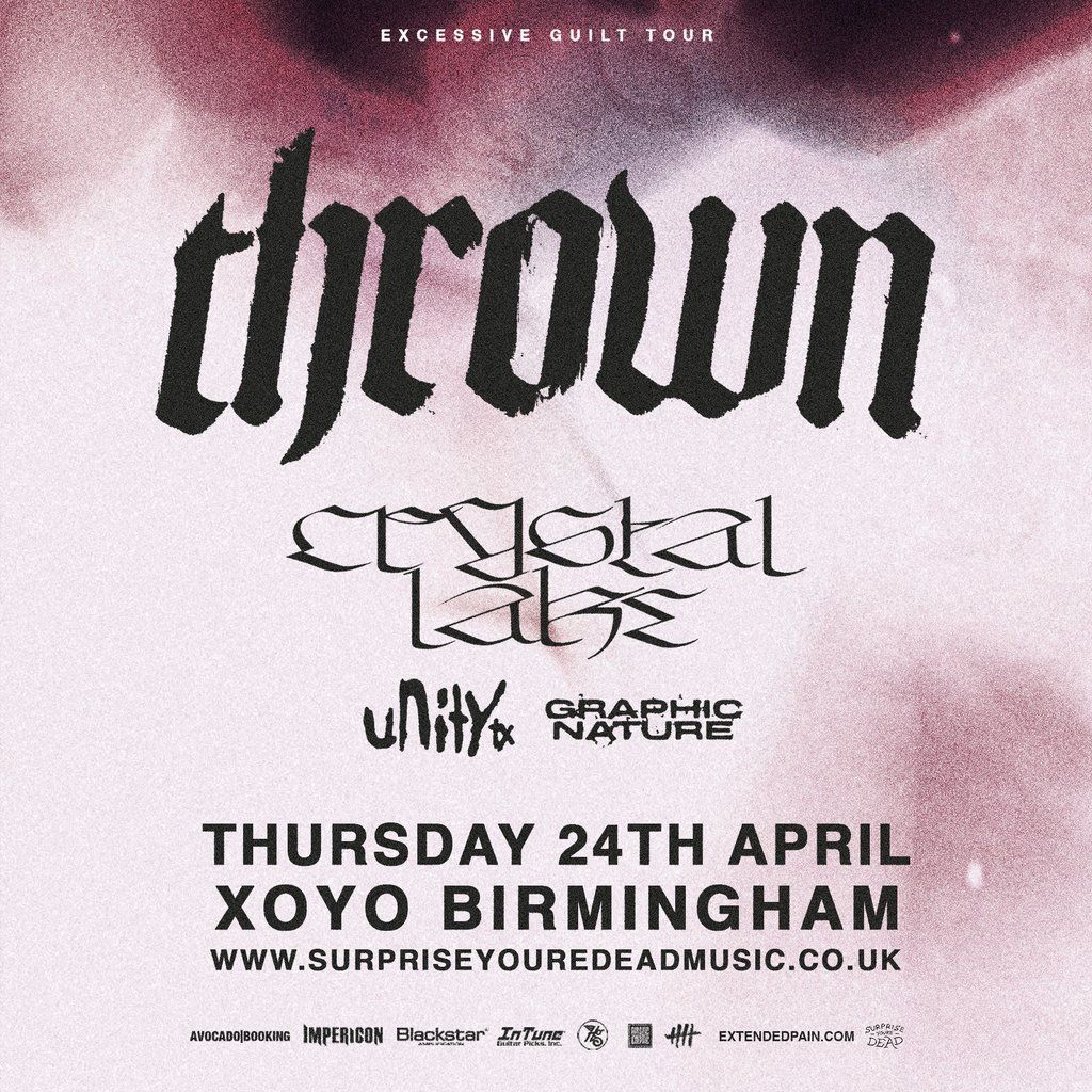 thrown - Excessive Guilt EU\/UK Tour 2025