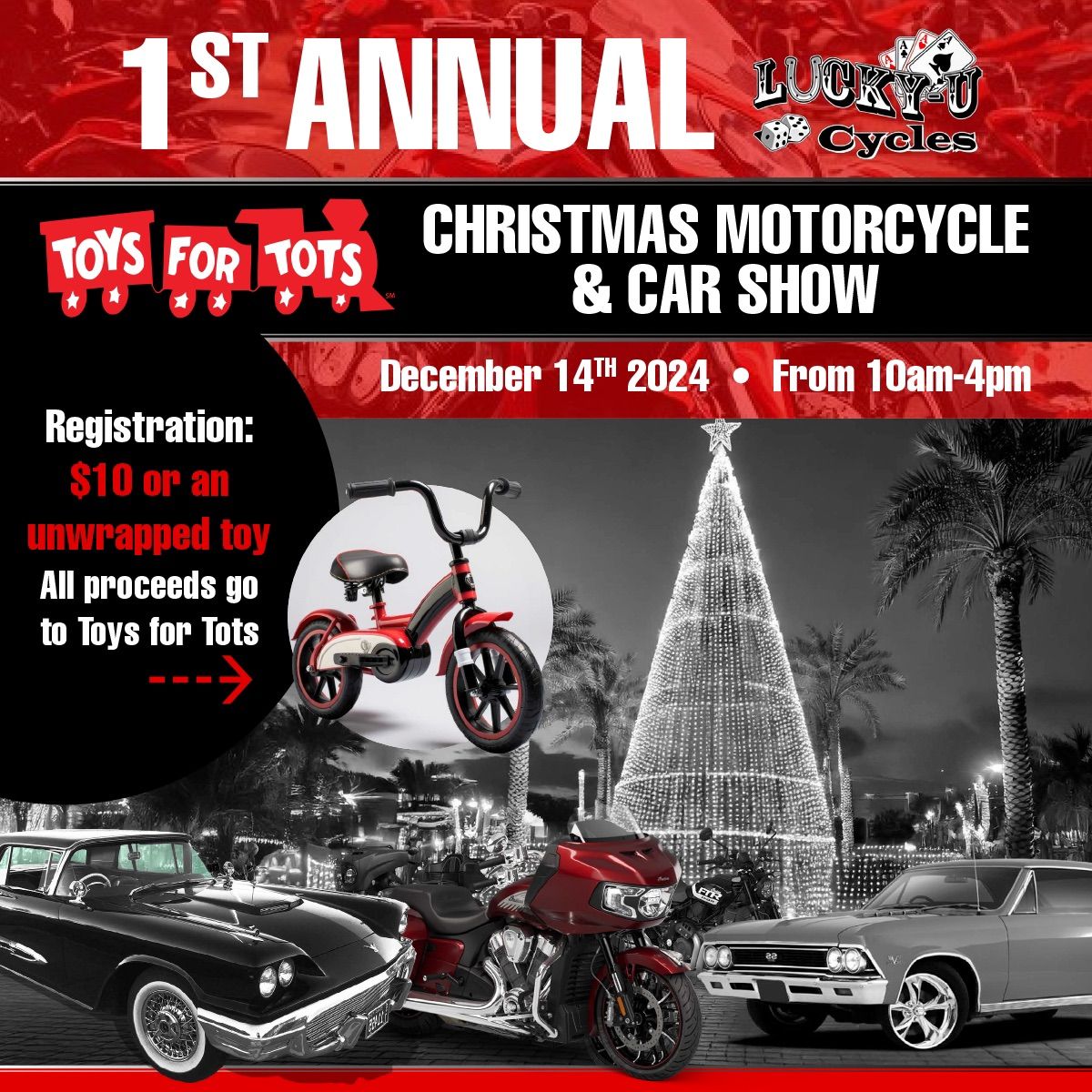 1st Annual Toys for Tots Christmas Car and Bike Show